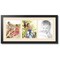 ArtToFrames Collage Photo Picture Frame with 3 - 8x10 inch Openings, Framed in Black with Over 62 Mat Color Options and Plexi Glass (CSM-3926-25)